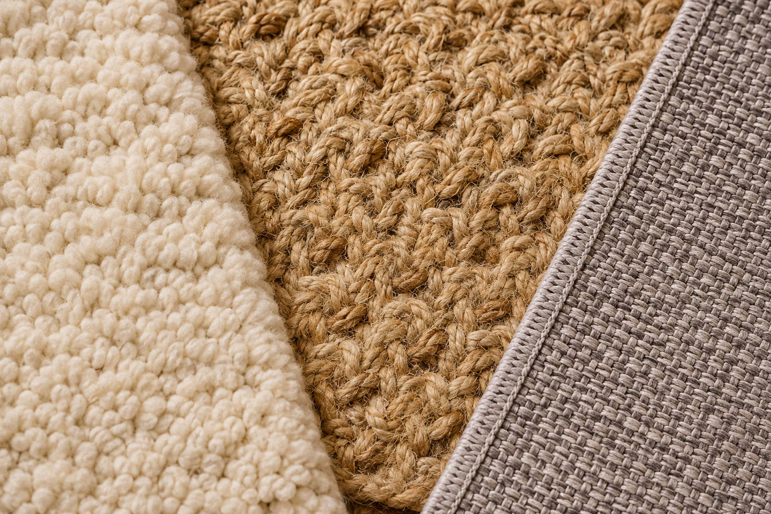 Wool vs Jute vs Synthetic Rugs: Honest Comparison